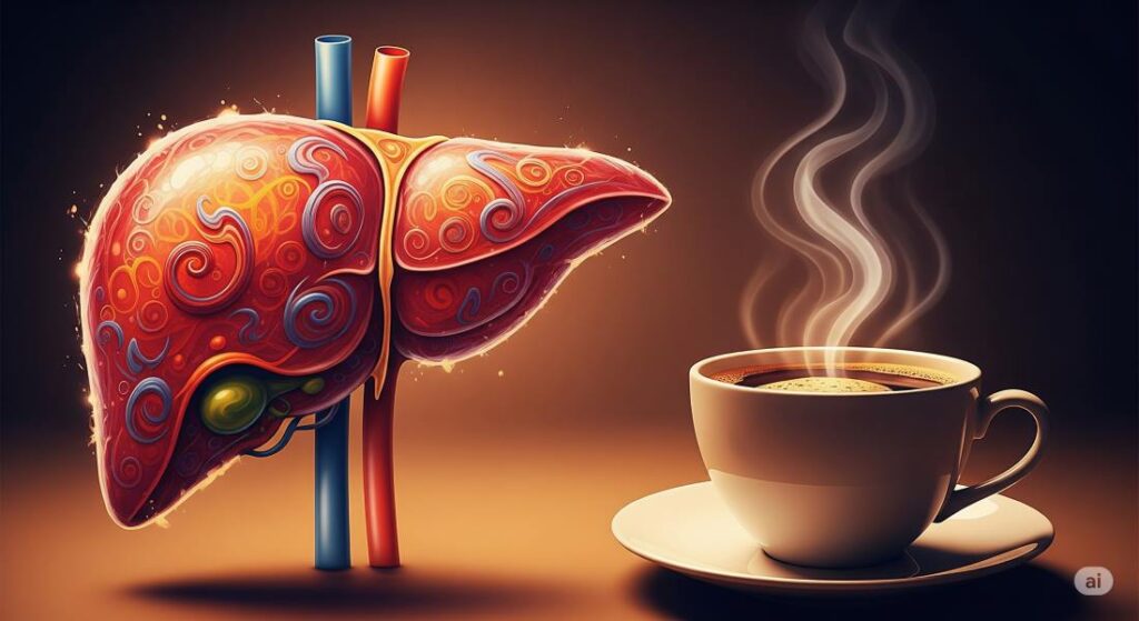 بهترین نوع قهوه برای کبد چرب | تاثیرات قهوه بر کبد 1 تاثیر قهوه برای کبد چرب