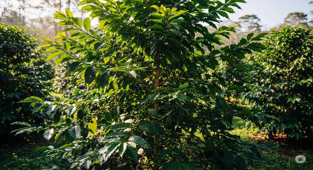 درخت قهوه عربیکا