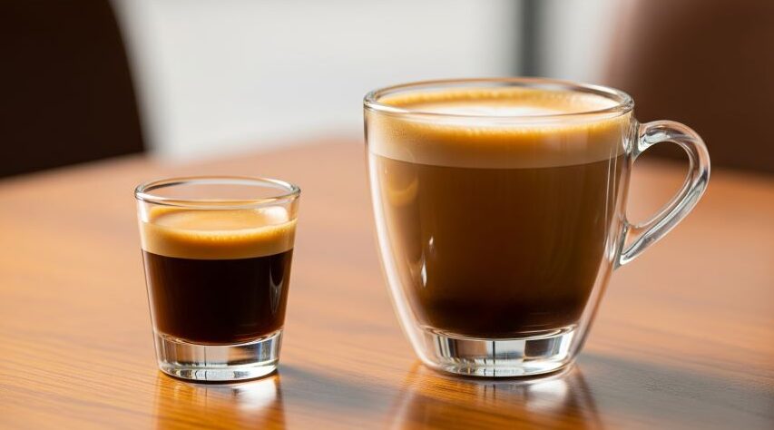 ریسترتو و لانگو