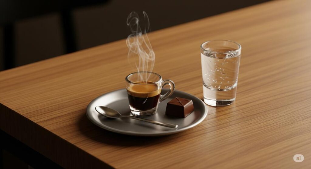 سرو قهوه اسپرسو