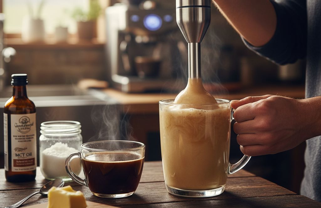 طرز تهیه قهوه با کره یا قهوه بولت پروف