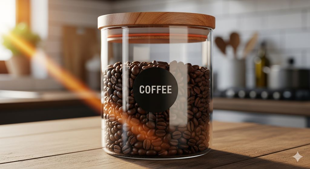 بهترین ظرف برای نگهداری قهوه | نگهداری قهوه در خانه 5 نگهداری دانه قهوه