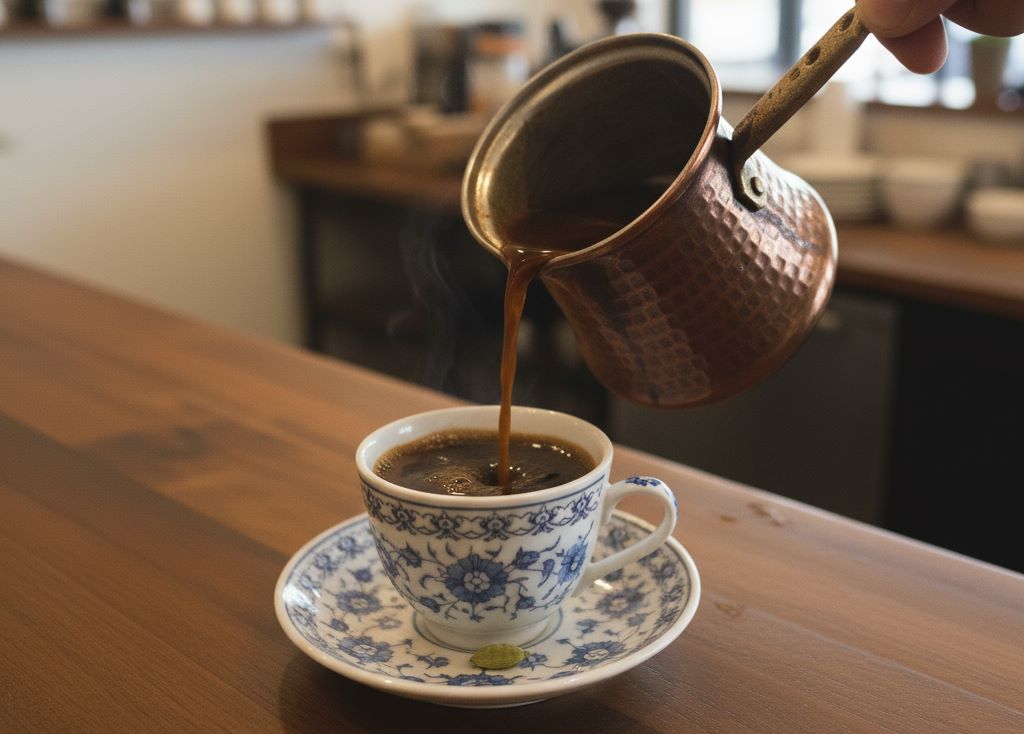 طرز تهیه قهوه یزدی 3 ترکیبات قهوه یزدی اصیل