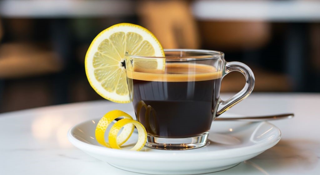 طرز تهیه رومانو یا قهوه اسپرسو با لیمو