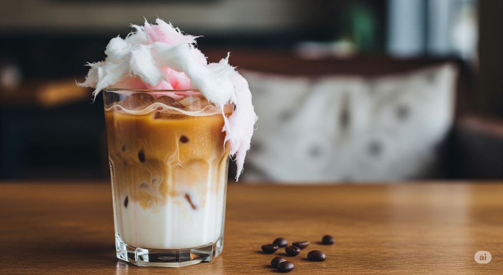 طرز-تهیه-قهوه-با-پشمک