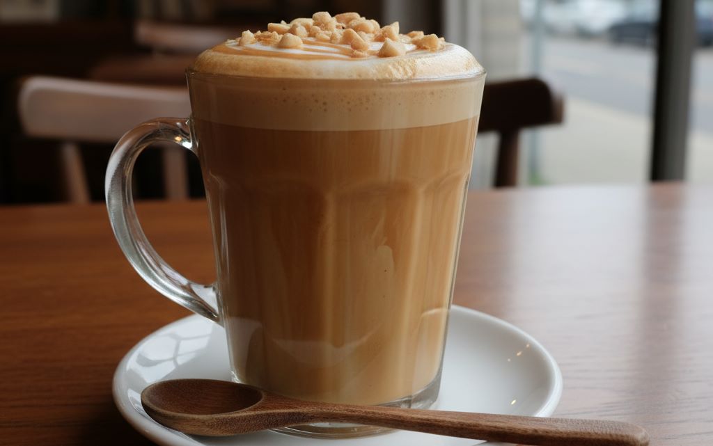 لاته کره بادام زمینی