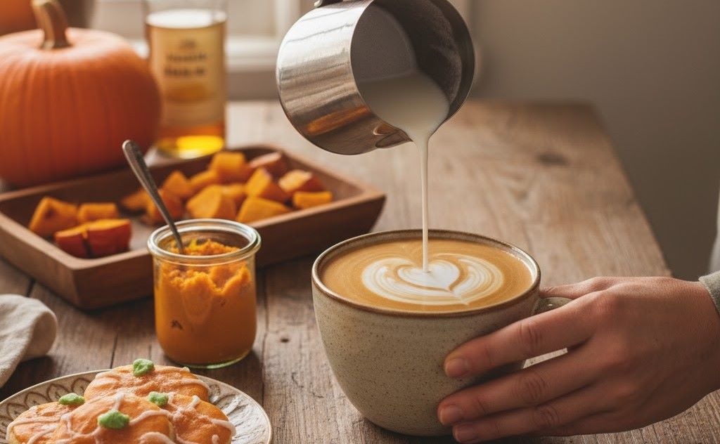 پامکین اسپایس لاته استارباکس