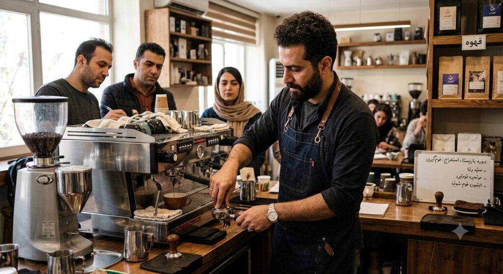 بهترین آموزشگاه باریستا و کافی شاپ بجنورد